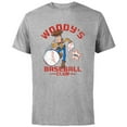 thumbnail image 1 of Disney and Pixar’s Toy Story Woody’s Baseball Club 95 Sports - Short Sleeve Cotton T-Shirt for Adults - Customized-Athletic Heather, 1 of 5
