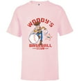 thumbnail image 1 of Disney and Pixar’s Toy Story Woody’s Baseball Club 95 Sports - Short Sleeve T-Shirt for Kids - Customized-Soft Pink, 1 of 5