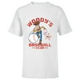 thumbnail image 1 of Disney and Pixar’s Toy Story Woody’s Baseball Club 95 Sports - Short Sleeve T-Shirt for Kids - Customized-White, 1 of 5