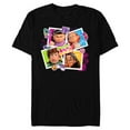 thumbnail image 1 of Disney and Pixar’s Turning Red Bestest Best Besties - Short Sleeve Blended T-Shirt for Adults - Customized-Black, 1 of 5