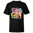 thumbnail image 1 of Disney and Pixar’s Turning Red Bestest Best Besties - Short Sleeve T-Shirt for Kids - Customized-Black, 1 of 5