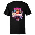 thumbnail image 1 of Disney and Pixar’s Turning Red Birthday Another Year Cuter - Short Sleeve T-Shirt for Kids - Customized-Black, 1 of 5