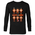 thumbnail image 1 of Disney and Pixar’s Turning Red Day with Mei - Long Sleeve T-Shirt for Men - Customized-Black, 1 of 5