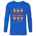 thumbnail image 1 of Disney and Pixar’s Turning Red Day with Mei - Long Sleeve T-Shirt for Men - Customized-Royal, 1 of 5