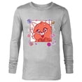 thumbnail image 1 of Disney and Pixar’s Turning Red Fluffy Cute ‘90s Panda Mei - Long Sleeve T-Shirt for Men - Customized-Athletic Heather, 1 of 5