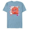thumbnail image 1 of Disney and Pixar’s Turning Red Fluffy Cute ‘90s Panda Mei - Short Sleeve Blended T-Shirt for Adults - Customized-Ocean Blue, 1 of 5