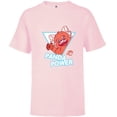 thumbnail image 1 of Disney and Pixar’s Turning Red Fluffy Cute Mei Panda Power - Short Sleeve T-Shirt for Kids - Customized-Soft Pink, 1 of 5