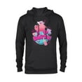 thumbnail image 1 of Disney and Pixar’s Turning Red I Heart Earth Day Panda Mei - Pullover Hoodie for Adults - Customized-Black, 1 of 5