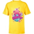 thumbnail image 1 of Disney and Pixar’s Turning Red I Heart Earth Day Panda Mei - Short Sleeve T-Shirt for Kids - Customized-Yellow, 1 of 5