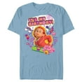 thumbnail image 1 of Disney and Pixar’s Turning Red It’s My Birthday Mei Lee - Short Sleeve Blended T-Shirt for Adults - Customized-Ocean Blue, 1 of 5