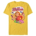 thumbnail image 1 of Disney and Pixar’s Turning Red It’s My Birthday Mei Lee - Short Sleeve Blended T-Shirt for Adults - Customized-Yellow, 1 of 5