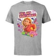 thumbnail image 1 of Disney and Pixar’s Turning Red It’s My Birthday Mei Lee - Short Sleeve Cotton T-Shirt for Adults - Customized-Athletic Heather, 1 of 5