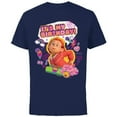 thumbnail image 1 of Disney and Pixar’s Turning Red It’s My Birthday Mei Lee - Short Sleeve Cotton T-Shirt for Adults - Customized-Navy, 1 of 5