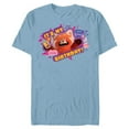 thumbnail image 1 of Disney and Pixar’s Turning Red It’s My Birthday Panda Mei - Short Sleeve Blended T-Shirt for Adults - Customized-Ocean Blue, 1 of 5
