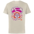 thumbnail image 1 of Disney and Pixar's Turning Red Mei All Labels Doodle - Short Sleeve Cotton T-Shirt for Adults - Customized-Natural, 1 of 5