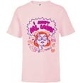 thumbnail image 1 of Disney and Pixar's Turning Red Mei All Labels Doodle - Short Sleeve T-Shirt for Kids - Customized-Soft Pink, 1 of 5