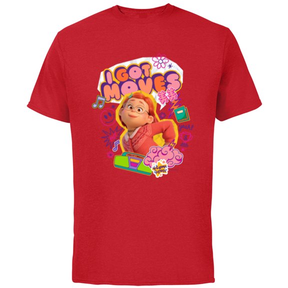 Disney and Pixar’s Turning Red Mei I Got Moves - Short Sleeve Cotton T-Shirt for Adults - Customized-Red
