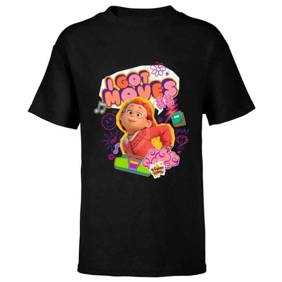 Disney and Pixar’s Turning Red Mei I Got Moves - Short Sleeve T-Shirt for Kids - Customized-Black