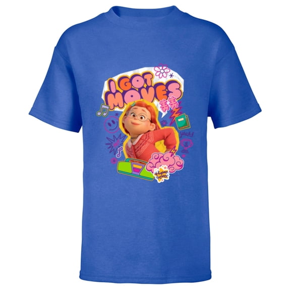 Disney and Pixar’s Turning Red Mei I Got Moves - Short Sleeve T-Shirt for Kids - Customized-Royal