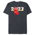 thumbnail image 1 of Disney and Pixar’s Turning Red Mei Lee 2023 New Year - Short Sleeve Blended T-Shirt for Adults - Customized-Navy Heather, 1 of 5