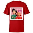 thumbnail image 1 of Disney and Pixar’s Turning Red Mei Ming Mom the Fierce Queen - Short Sleeve T-Shirt for Kids - Customized-Red, 1 of 5