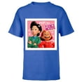 thumbnail image 1 of Disney and Pixar’s Turning Red Mei Ming Mom the Fierce Queen - Short Sleeve T-Shirt for Kids - Customized-Royal, 1 of 5