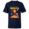 thumbnail image 1 of Disney and Pixar’s Turning Red Mei Respect the Hustle - Short Sleeve T-Shirt for Kids - Customized-Athletic Navy, 1 of 5