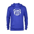 thumbnail image 1 of Disney and Pixar’s Turning Red Movie Logo - Pullover Hoodie for Adults - Customized-Royal Heather, 1 of 5