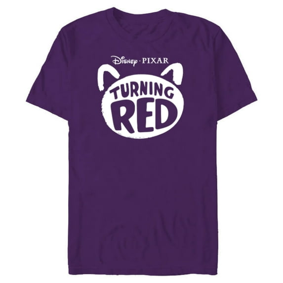 Disney and Pixar’s Turning Red Movie Logo - Short Sleeve Blended T-Shirt for Adults - Customized-Berry Snow Heather