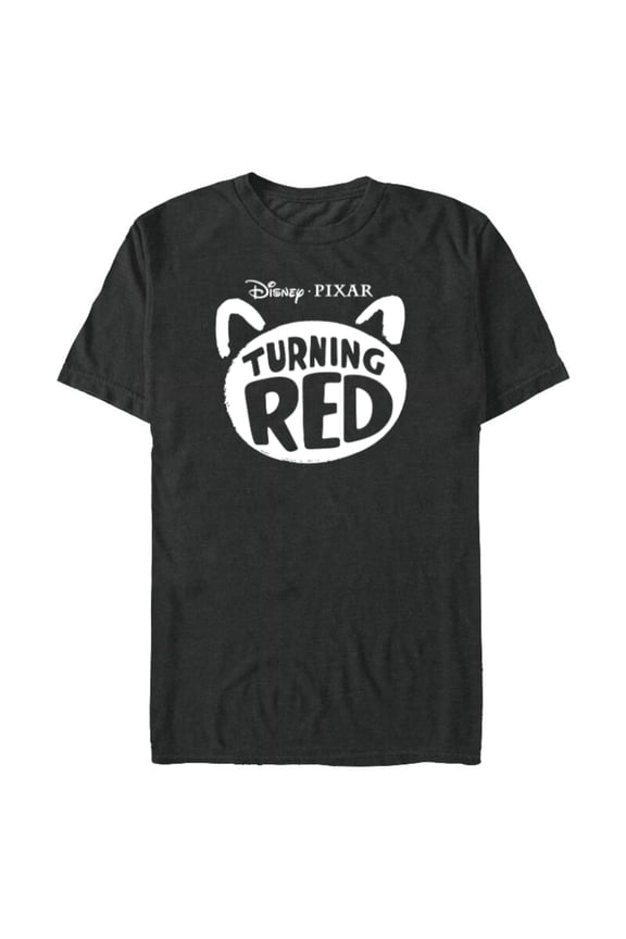 Disney and Pixar’s Turning Red Movie Logo - Short Sleeve Blended T-Shirt for Adults - Customized-Graphite Snow Heather
