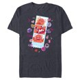 thumbnail image 1 of Disney and Pixar’s Turning Red Panda Mei Cute Photo Strip - Short Sleeve Blended T-Shirt for Adults - Customized-Navy Heather, 1 of 5