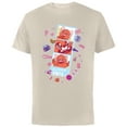 thumbnail image 1 of Disney and Pixar’s Turning Red Panda Mei Cute Photo Strip - Short Sleeve Cotton T-Shirt for Adults - Customized-Natural, 1 of 5