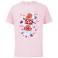 thumbnail image 1 of Disney and Pixar’s Turning Red Panda Mei Cute Photo Strip - Short Sleeve Cotton T-Shirt for Adults - Customized-Soft Pink, 1 of 5