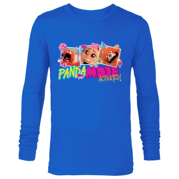 Disney and Pixar’s Turning Red Panda Mode Activated - Long Sleeve T-Shirt for Men - Customized-Royal