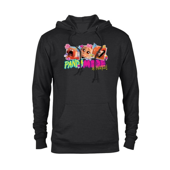 Disney and Pixar’s Turning Red Panda Mode Activated - Pullover Hoodie for Adults - Customized-Black