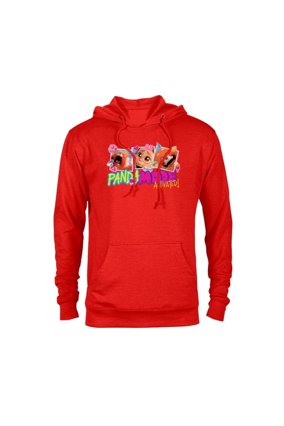 Disney and Pixar’s Turning Red Panda Mode Activated - Pullover Hoodie for Adults - Customized-Red Heather