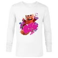 thumbnail image 1 of Disney and Pixar’s Turning Red RPG Cute Panda - Long Sleeve T-Shirt for Men - Customized-White, 1 of 5