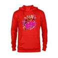 thumbnail image 1 of Disney and Pixar’s Turning Red RPG Cute Panda - Pullover Hoodie for Adults - Customized-Red Heather, 1 of 5