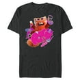 thumbnail image 1 of Disney and Pixar’s Turning Red RPG Cute Panda - Short Sleeve Blended T-Shirt for Adults - Customized-Dark Heather, 1 of 5
