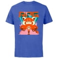 thumbnail image 1 of Disney and Pixar’s Turning Red RPG Red Panda Girl Mei - Short Sleeve Cotton T-Shirt for Adults - Customized-Royal Heather, 1 of 5