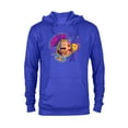 thumbnail image 1 of Disney and Pixar’s Turning Red Sad Mei Whatevs - Pullover Hoodie for Adults - Customized-Royal Heather, 1 of 5