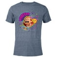thumbnail image 1 of Disney and Pixar’s Turning Red Sad Mei Whatevs - Short Sleeve Blended T-Shirt for Adults - Customized-Navy Heather, 1 of 5