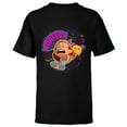 thumbnail image 1 of Disney and Pixar’s Turning Red Sad Mei Whatevs - Short Sleeve T-Shirt for Kids - Customized-Black, 1 of 5