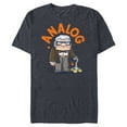 thumbnail image 1 of Disney and Pixar’s Up Carl Analog - Short Sleeve Blended T-Shirt for Adults - Customized-Navy Heather, 1 of 5
