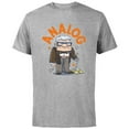 thumbnail image 1 of Disney and Pixar’s Up Carl Analog - Short Sleeve Cotton T-Shirt for Adults - Customized-Athletic Heather, 1 of 5
