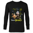 thumbnail image 1 of Disney and Pixar’s Up Carl Russell Kevin Dug Travel Buddies - Long Sleeve T-Shirt for Men - Customized-Black, 1 of 5
