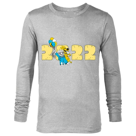 Disney and Pixar’s Up Carl and Dug 2022 - Long Sleeve T-Shirt for Men – Customized-Athletic Heather
