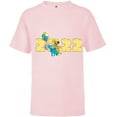 thumbnail image 1 of Disney and Pixar’s Up Carl and Dug 2022 - Short Sleeve T-Shirt for Kids – Customized-Soft Pink, 1 of 5