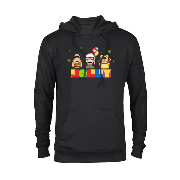 Disney and Pixar’s Up Christmas Holiday Jolly Nutcrackers - Pullover Hoodie for Adults - Customized-Black