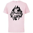 thumbnail image 1 of Disney and Pixar’s Up Dug Abstract Halftone - Short Sleeve Cotton T-Shirt for Adults - Customized-Soft Pink, 1 of 5